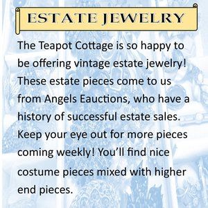ESTATE JEWELRY COMING NOW!!!!